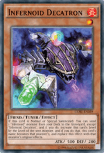 Infernoid Decatron - CORE-EN039 Super Rare Unlimited