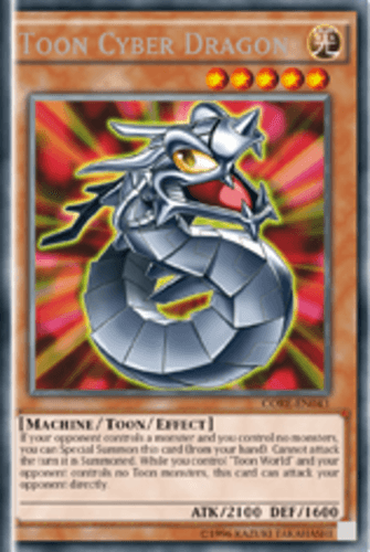 Toon Cyber Dragon - CORE-EN043 Rare Unlimited