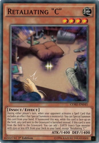 Retaliating "C" - CORE-EN045 Common 1st Edition