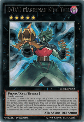 D/D/D Marksman King Tell - CORE-EN052 Rare Unlimited