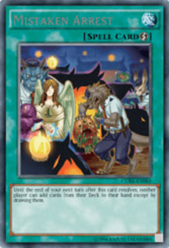 Mistaken Arrest - CORE-EN065 Secret Rare Unlimited
