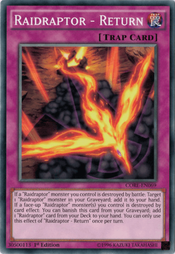 Raidraptor - Return - CORE-EN069 Common 1st Edition