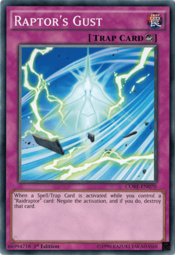 Raptor's Gust - CORE-EN070 Common Unlimited