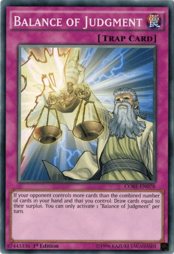 Balance of Judgment - CORE-EN078 Common 1st Edition