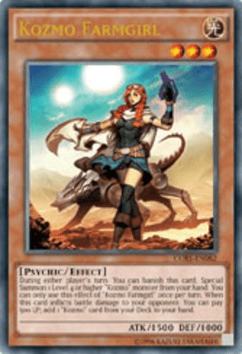 Kozmo Farmgirl - CORE-EN082 Ultra Rare 1st Edition