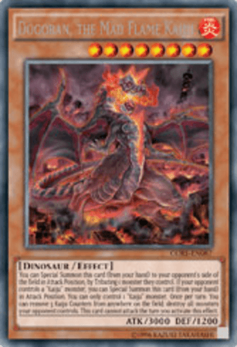 Dogoran, the Mad Flame Kaiju - CORE-EN087 Rare 1st Edition