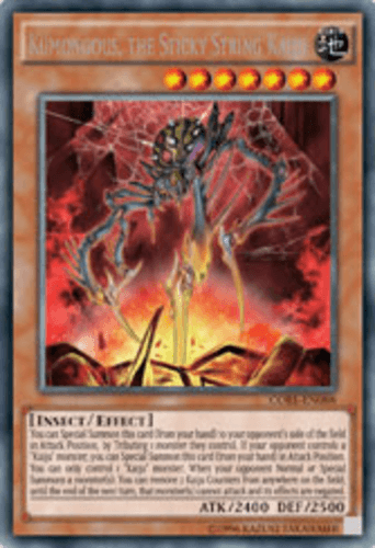 Kumongous, the Sticky String Kaiju - CORE-EN088 Rare 1st Edition