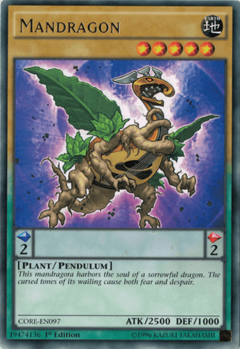 Mandragon - CORE-EN097 Rare 1st Edition