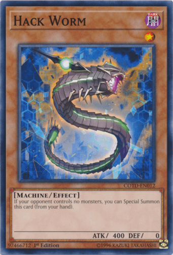Hack Worm - COTD-EN012 Common 1st Edition