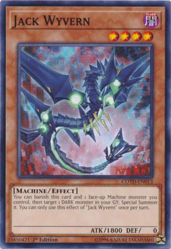 Jack Wyvern - COTD-EN013 Common 1st Edition