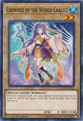 Crowned by the World Chalice - COTD-EN018 Common Unlimited