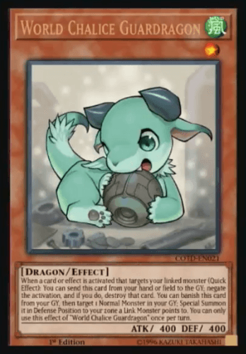 World Chalice Guardragon - COTD-EN021 Ultra Rare Unlimited