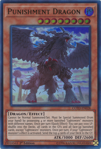Punishment Dragon - COTD-EN028 Ultra Rare Unlimited