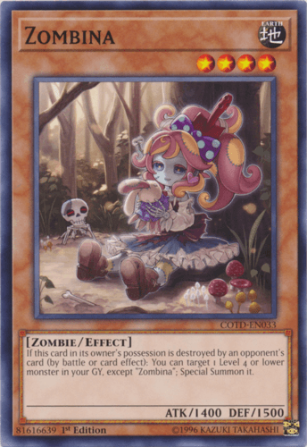Zombina - COTD-EN033 Common Unlimited