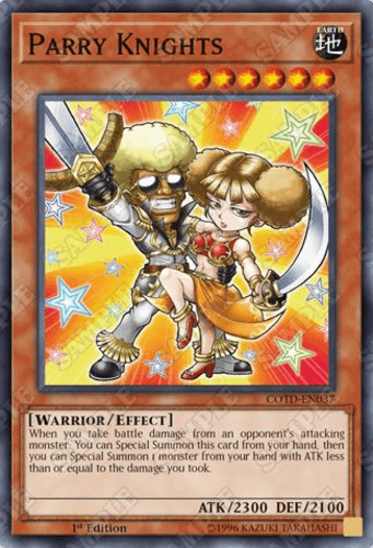 Parry Knights - COTD-EN037 Common 1st Edition