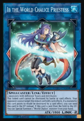 Ib the World Chalice Priestess - COTD-EN048 Super Rare Unlimited