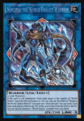 Ningirsu the World Chalice Warrior - COTD-EN050 Secret Rare 1st Edition