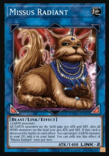 Missus Radiant - COTD-EN052 Super Rare 1st Edition
