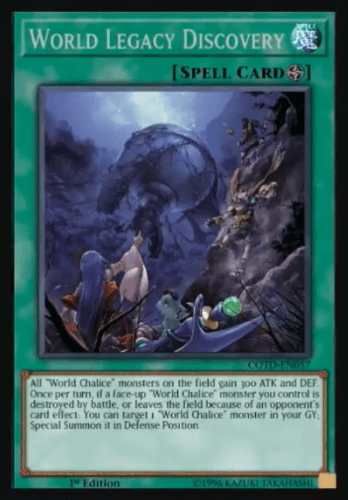 World Legacy Discovery - COTD-EN057 Rare 1st Edition