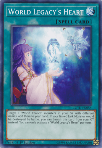 World Legacy's Heart - COTD-EN058 Common Unlimited