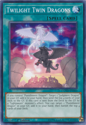 Twilight Twin Dragons - COTD-EN060 Common Unlimited