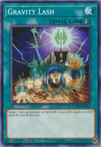 Gravity Lash - COTD-EN063 Common 1st Edition