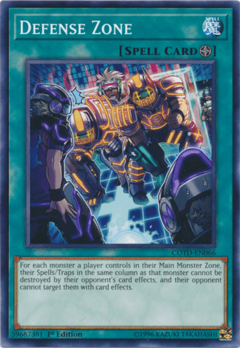 Defense Zone - COTD-EN066 Common 1st Edition