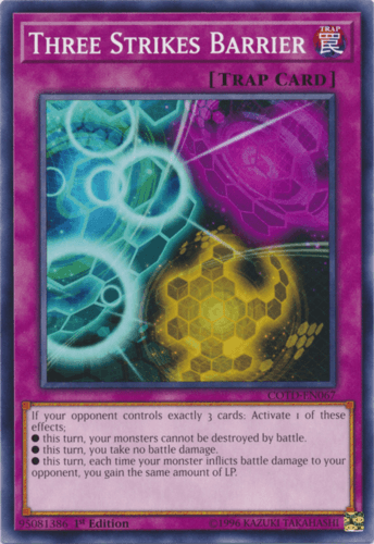 Three Strikes Barrier - COTD-EN067 Common Unlimited