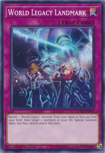 World Legacy Landmark - COTD-EN071 Common 1st Edition