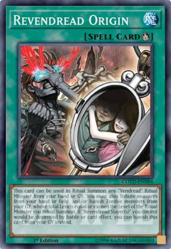 Revendread Origin - COTD-EN084 Common 1st Edition