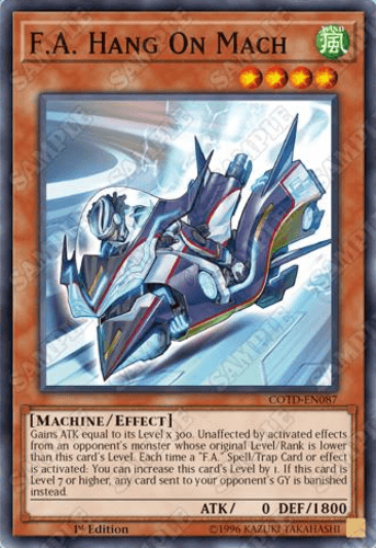 F.A. Hang On Mach - COTD-EN087 Common Unlimited