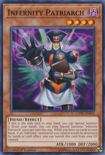 Infernity Patriarch - COTD-EN091 Common Unlimited