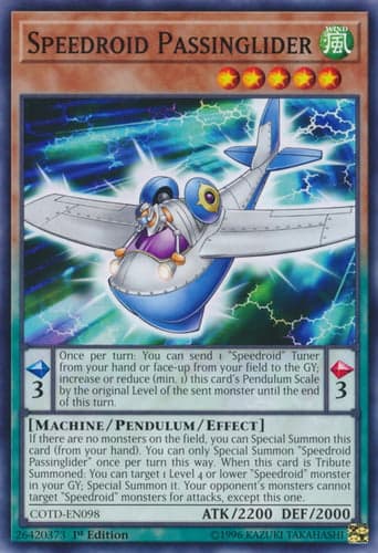 Speedroid Passinglider - COTD-EN098 Common Unlimited