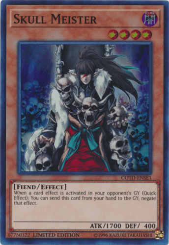 Skull Meister - COTD-ENSE1 Super Rare Limited Edition