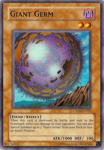 Giant Germ - CP05-EN002 Super Rare Unlimited