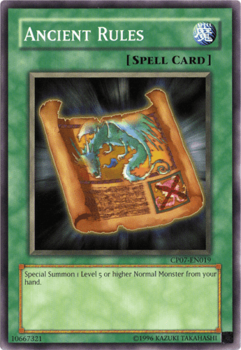 Ancient Rules - CP07-EN019 Common Unlimited