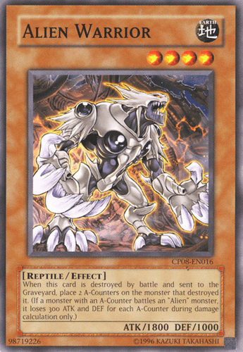 Alien Warrior - CP08-EN016 Common Unlimited