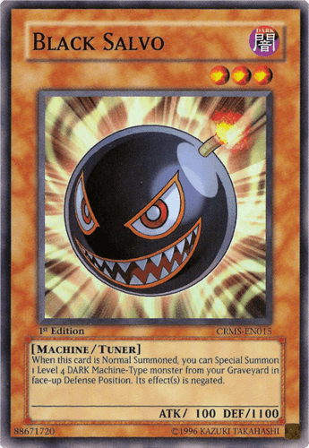 Black Salvo - CRMS-EN015 Super Rare Unlimited