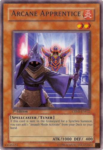 Arcane Apprentice - CRMS-EN022 Rare Unlimited