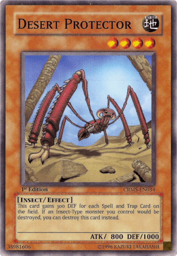 Desert Protector - CRMS-EN034 Common 1st Edition