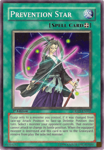 Prevention Star - CRMS-EN045 Common 1st Edition