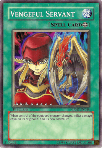 Vengeful Servant - CRMS-EN046 Common 1st Edition