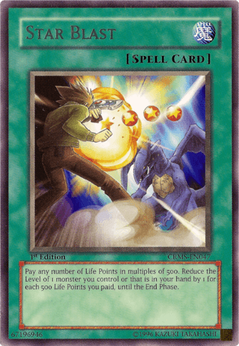 Star Blast - CRMS-EN047 Rare 1st Edition