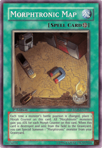 Morphtronic Map - CRMS-EN050 Common 1st Edition
