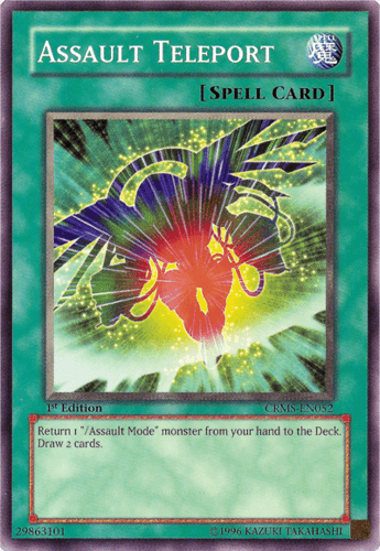 Assault Teleport - CRMS-EN052 Common 1st Edition