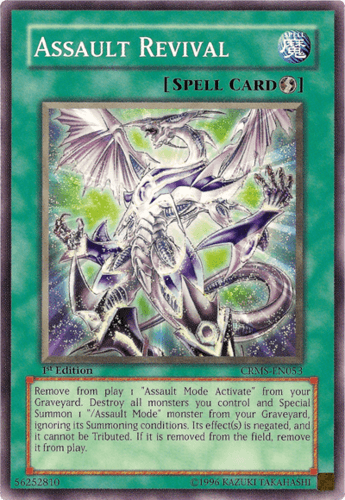 Assault Revival - CRMS-EN053 Common 1st Edition