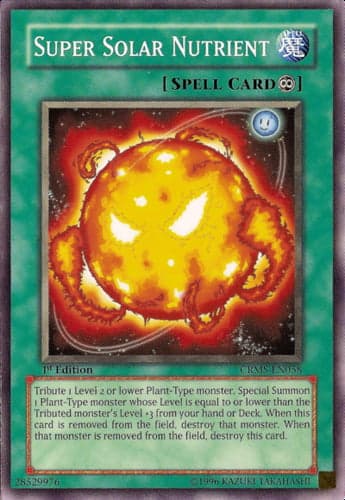 Super Solar Nutrient - CRMS-EN058 Common 1st Edition