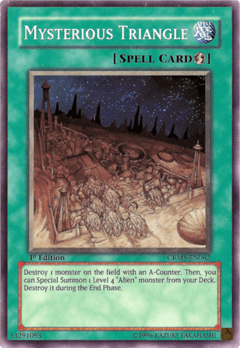 Mysterious Triangle - CRMS-EN062 Common Unlimited