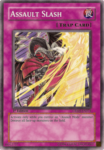 Assault Slash - CRMS-EN074 Common 1st Edition