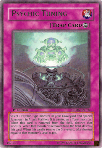 Psychic Tuning - CRMS-EN076 Rare Unlimited